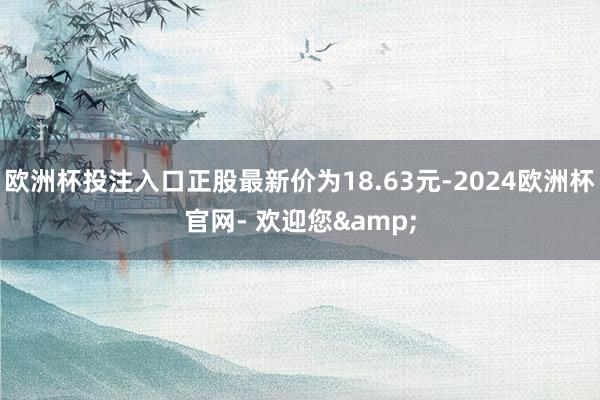 欧洲杯投注入口正股最新价为18.63元-2024欧洲杯官网- 欢迎您&