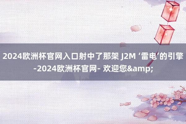 2024欧洲杯官网入口射中了那架 J2M ‘雷电’的引擎-2024欧洲杯官网- 欢迎您&